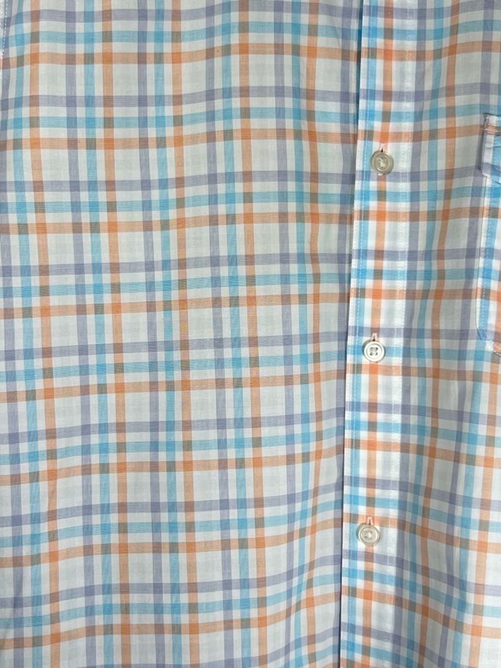 GAP Men's Plaid Short Sleeve Shirt Excellent Condition No Flaws Size Large - Picture 4 of 6